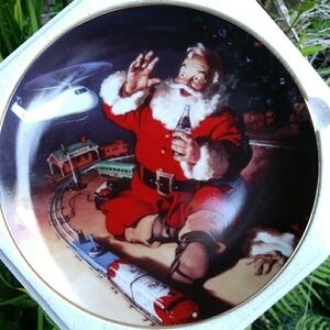 🎅SANTA CLAUS🎅 Coca Cola Collectors Plate 1994
